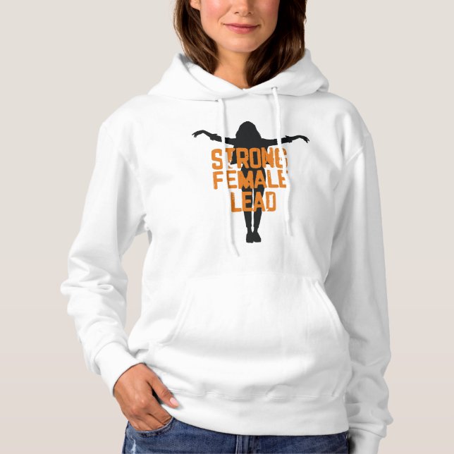 Pull À Capuche Féminisme féministe forte (Devant)