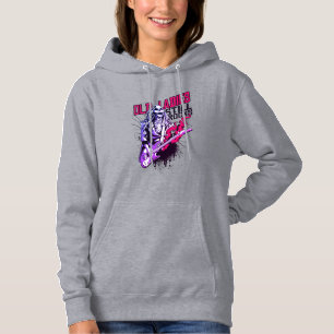 Pull À Capuche Femme Rocs - Musicienne Dame Sombre