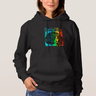 Pull À Capuche Femmes Vintage Afro Black Girl Magic Black History