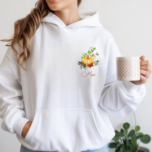 Pull À Capuche Fête de maman de l'aquarelle