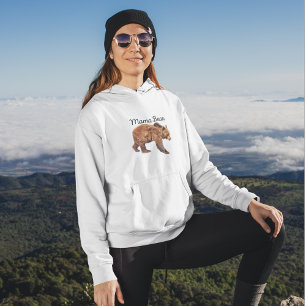 Pull À Capuche Fête des mères de maman rustique