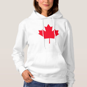 Pull À Capuche Feuille d'érable canadienne