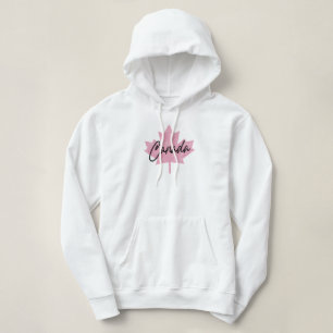 Pull À Capuche Feuille d'érable du Canada   