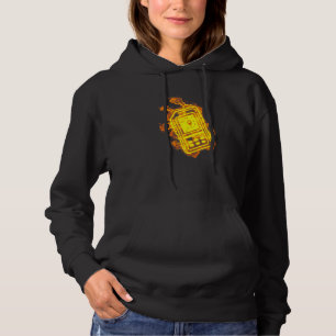 Pull À Capuche Fire Gps Tracker Flames Geocaching Geocacher