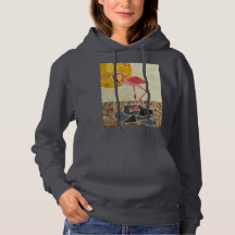 Flamant rose Sweatshirt des femmes