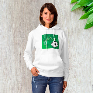 Pull À Capuche Football Afrique Vert Gras Football