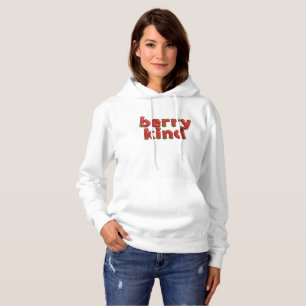 Pull À Capuche Fraise Sweatshirt simple à capuchon type