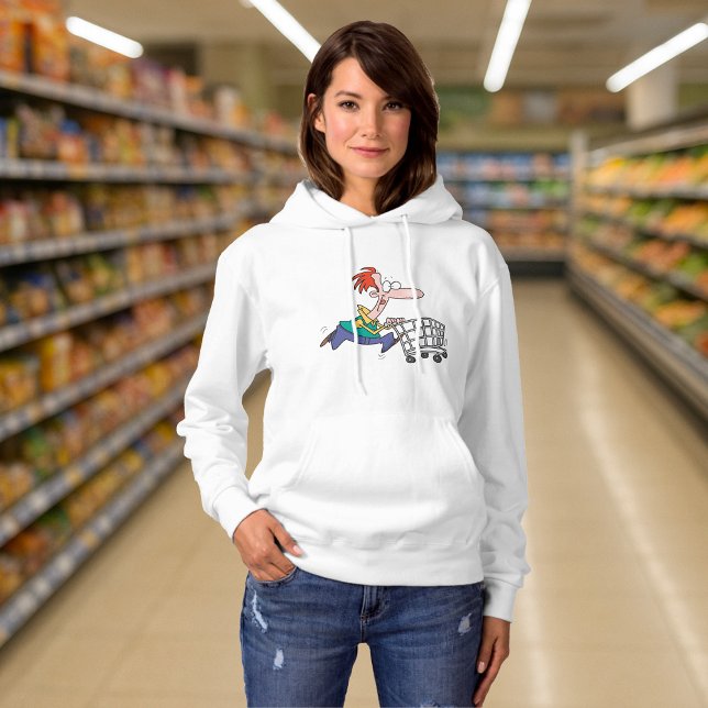 Pull À Capuche Frantic Shopper (Créateur téléchargé)