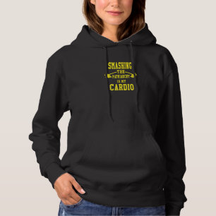 Pull À Capuche Friser Le Patriarcat Est Ma Citation Cardio Fémini