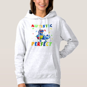 Pull À Capuche Funny Autism cite "La société dit que je suis auti