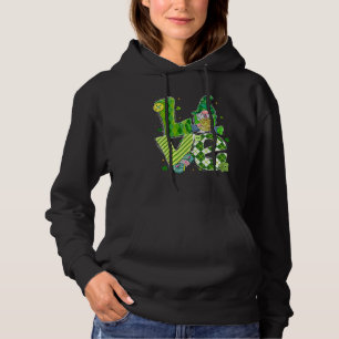 Pull À Capuche Funny St Patrick S Day Tricot Gnomes Seamstress