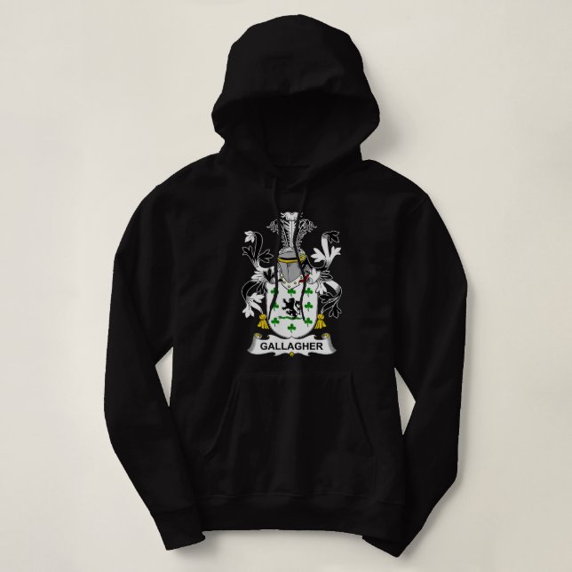 Pull À Capuche Garcia Coat of Arms  Family Crest  (Design devant)
