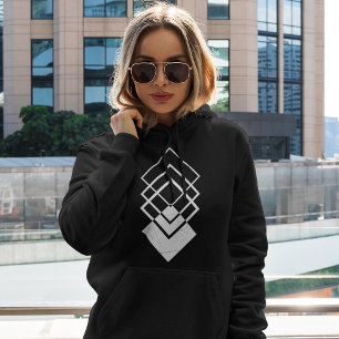 Pull À Capuche Geo Repeat Diamond