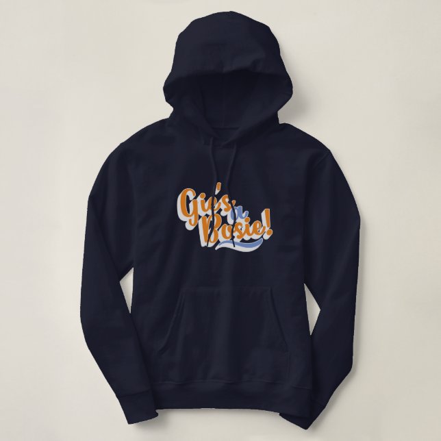 Pull À Capuche Gie's A Bosie ! Scottish Doric Dialect (Design devant)