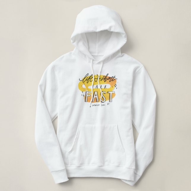 Pull À Capuche Gilmore Girls | La vie à courte durée rapide (Design devant)