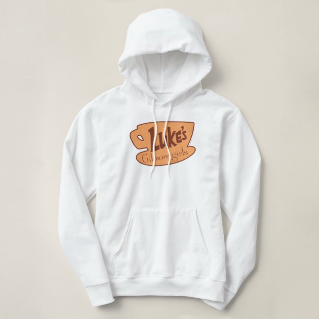 Pull À Capuche Gilmore Girls | Logo Luke's Diner (Design devant)