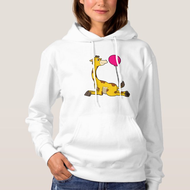 Pull À Capuche Giraffe with Balloon (Devant)