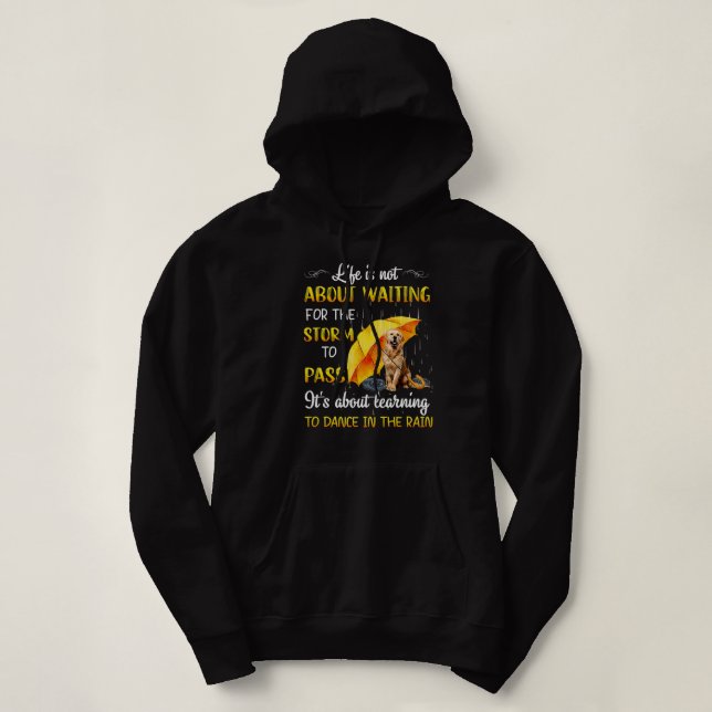 Pull À Capuche Golden Retriever Goldie Amoureux des chiens Inspir (Design devant)