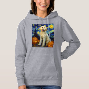 Pull À Capuche Goldendoodle Chien Mignon Halloween Jack O Lantern