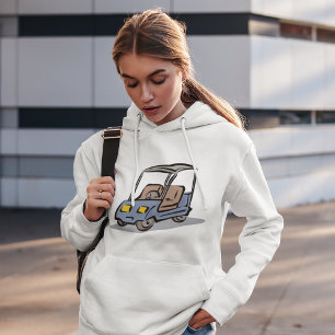 Pull À Capuche Golf Part Fun Sport Véhicule