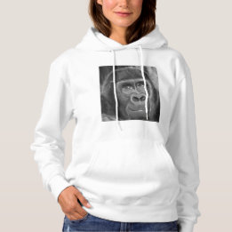 Pull À Capuche Gorilla sucking fingers Hoodie2 指しゃぶりのゴリラパーカー
