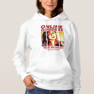 Pull À Capuche Grand Modèle Mia Khalifa Awesome Pour Le Ventilate