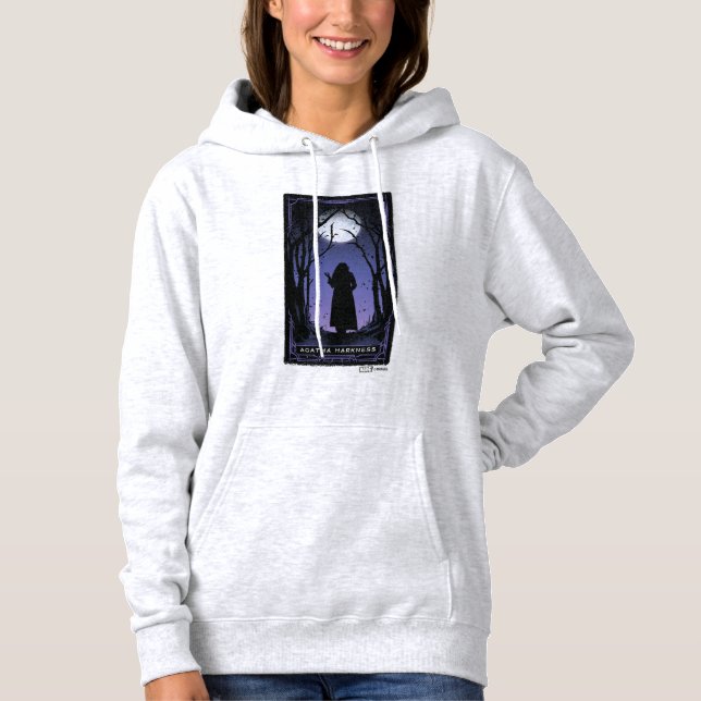 Pull À Capuche Graphique de Tarot Agatha Harkness (Devant)