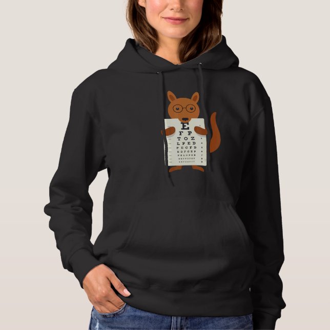 Pull À Capuche Graphique instantané de l'oeil de Kangaroo (Devant)