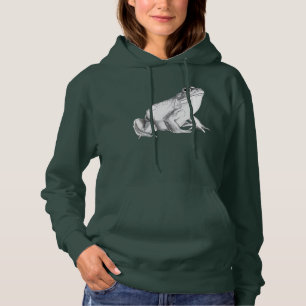Pull À Capuche Grenouille à capuchon sweatshirt Grenouille Art Fe