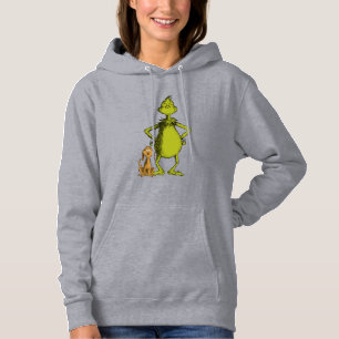 Pull À Capuche Grinch   posture de Max et Grinch