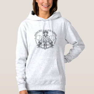 Pull À Capuche Gris capuche, déesse SBLT et lotus