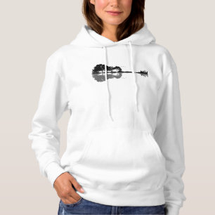 Pull À Capuche Guitare acoustique Nature Est Musique Basse Guitar
