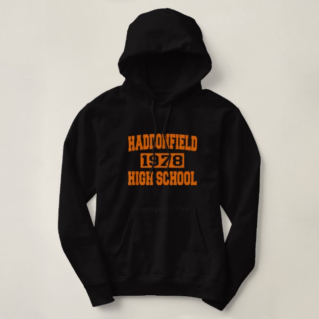 Pull À Capuche Haddonfield High School Halloween 1978 Scar Éffray (Design devant)