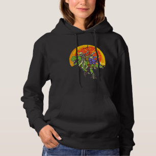 Pull À Capuche Halloween Enfants Et Adultes Dinosaure T Rex Mummy
