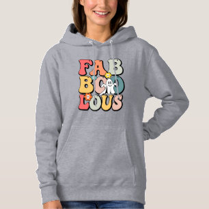 Pull À Capuche Halloween Faboolous Ghost Retro Super Funny