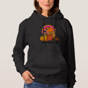 Pull À Capuche Halloween Fille qui aime Chute Cottagecore Automne