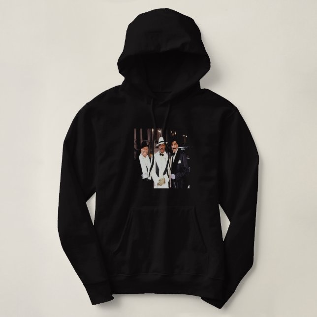 Pull À Capuche Harlem #Nights #Comedy #Legends #Redd Foxx Eddie M (Design devant)