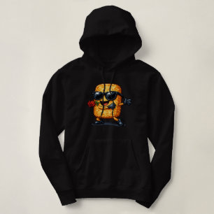 Pull À Capuche Hash Brown Dansant