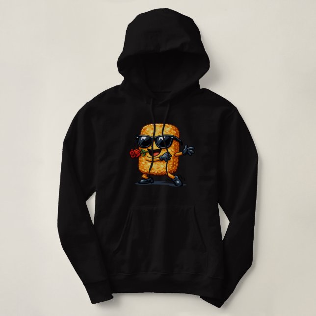 Pull À Capuche Hash Brown Dansant (Design devant)