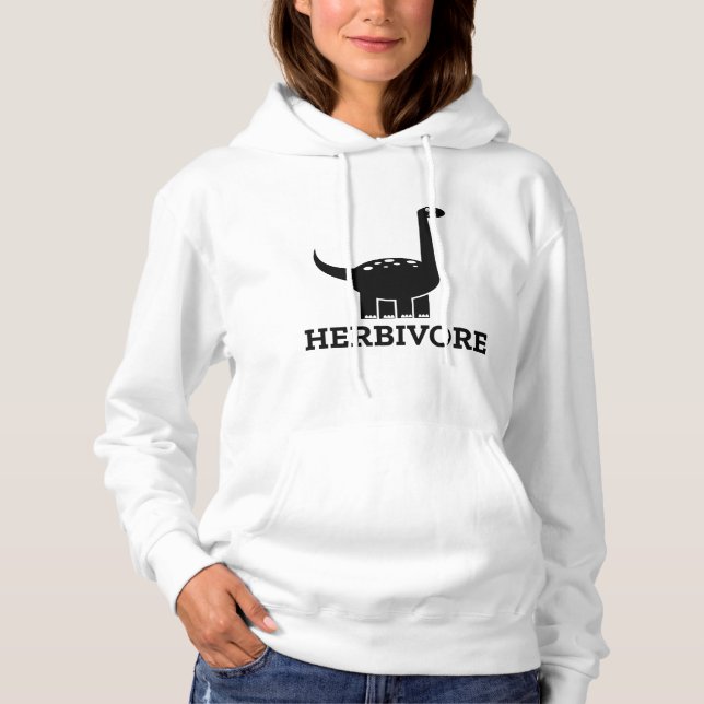 Pull À Capuche Herbivore (Devant)