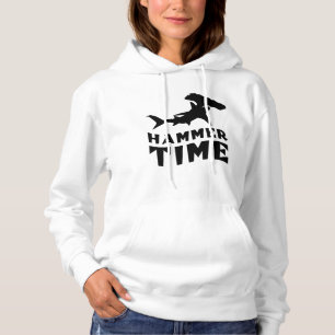 Pull À Capuche Heure du marteau Conception Pour Les Amateurs De