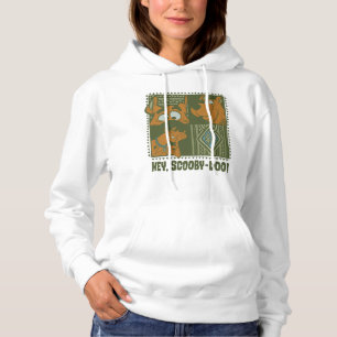 Pull À Capuche Hey Scooby-Doo Carré tribal Graphic