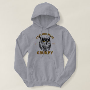 Pull À Capuche Hibou, sensé mais surtout grincheux