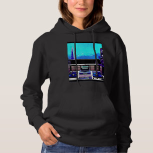 Pull À Capuche Hip hop lo fi chillhop battements cool lofi esthét