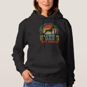 Pull À Capuche Homme Retro Chien Vintage Doberman Pinscher Papa F