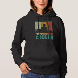 Pull À Capuche Hommes Vintage Retro Kart Racing Papa Comme Un Ord