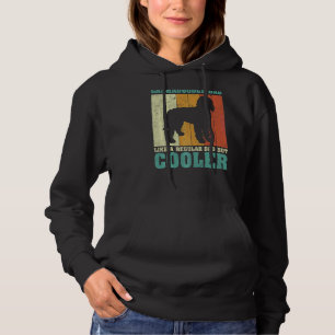 Pull À Capuche Hommes Vintage Retro Labradoodle Papa Comme Un Ord
