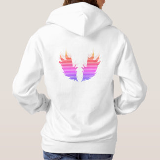 Pull À Capuche Hoody des ailes rétro