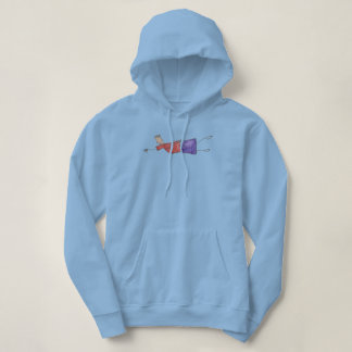 Pull À Capuche Hoody sweatshirt with Flying Joanna