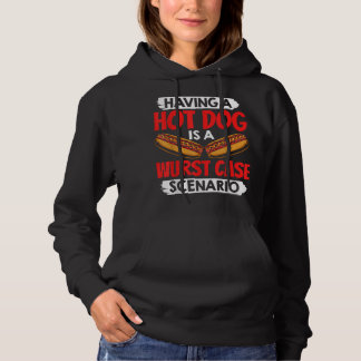 Pull À Capuche Hotdog Outfit Wurst Scénario Coque Hot Dog Manger
